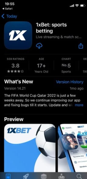 Скачать 1xbet на iOS в App Store
